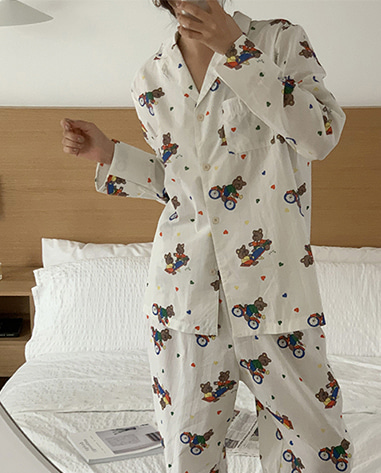 bear pajama set