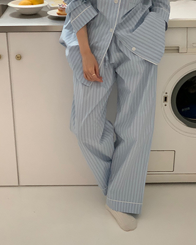 stripe pajama pants