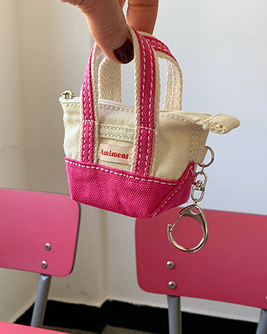 mini bag key ring